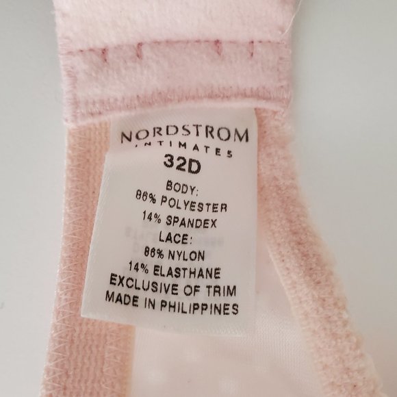 Pink Polka Dot 3 Piece Lace Trim Bra & Thong Bundle | Like New | 32D, Small - Picture 12 of 13